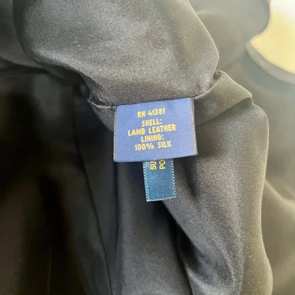 Polo by Ralph Lauren Lambskin Flared Mini Skirt - Picture 6 of 7